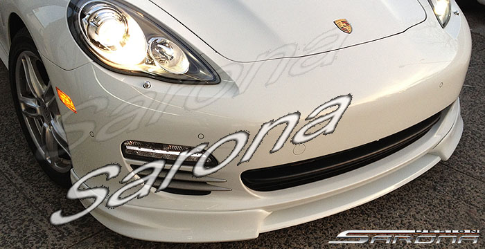 Custom Porsche Panamera  Sedan Front Lip/Splitter (2010 - 2013) - $490.00 (Part #PR-009-FA)